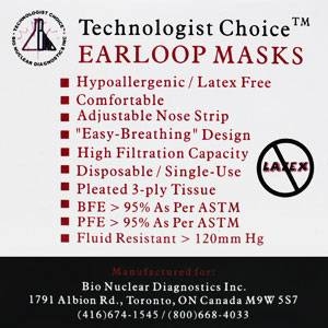 【BFE95規格】3層式メディカルマスク EARLOOP MASKS 200枚セット 写真6